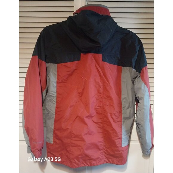 Columbia Mens Bugaboo Interchange Jacket Medium Red & Gray Waterproof - Picture 10 of 13